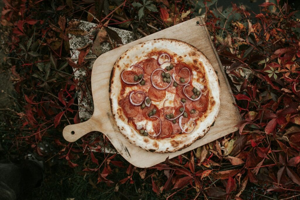 Italian wood-fired pizza